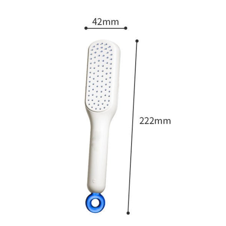 Magic Comb Self Cleaning Hair Brush With Box - Random Colour - My Store