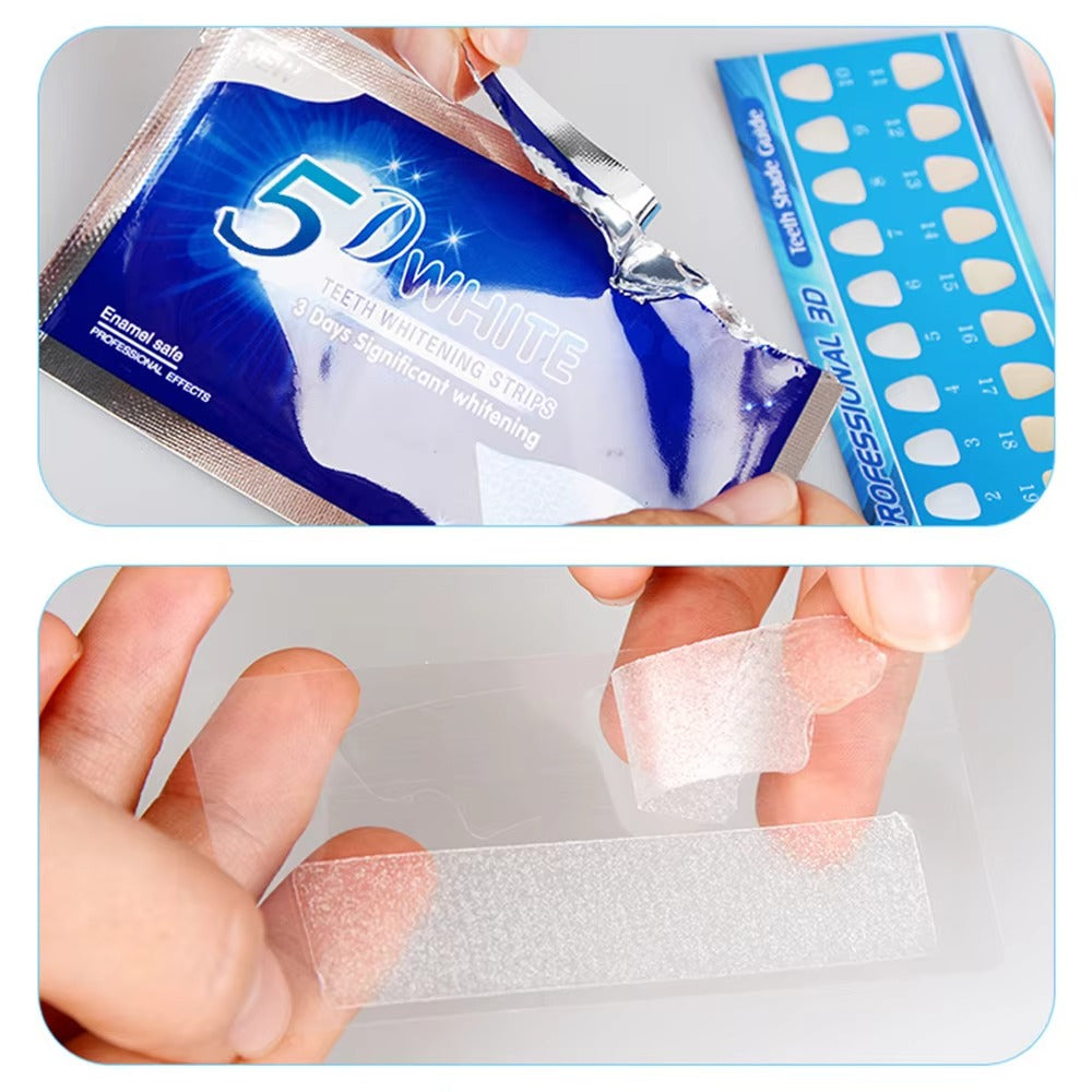 Mint Flavored Teeth Whitening Strips With Free Home Delivery