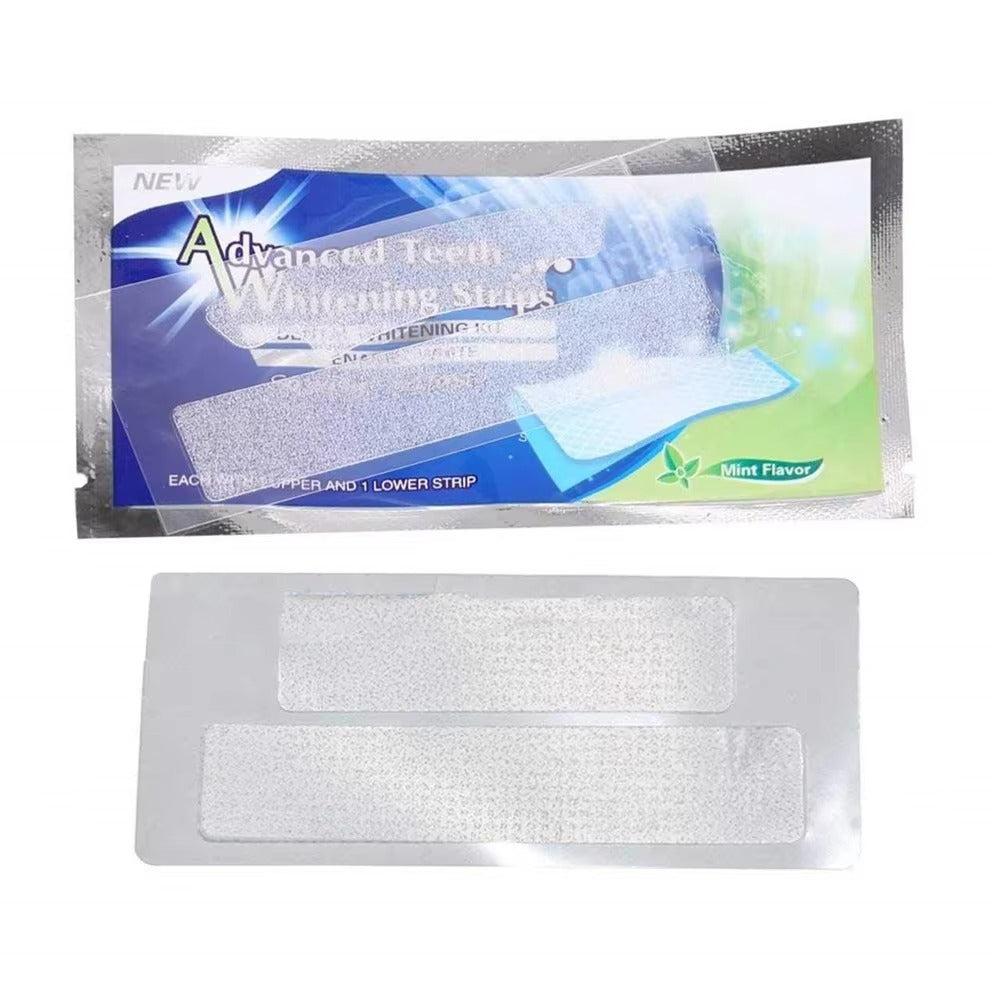 Mint Flavored Teeth Whitening Strips With Free Home Delivery
