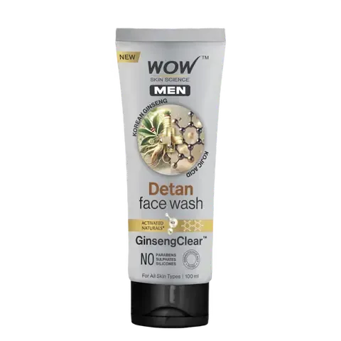 Korean Ginseng + Kojic Acid Detan Face Wash Gel  - Pack Of 1 / 100 ML