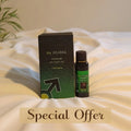 Premium herbal body massage oil for men