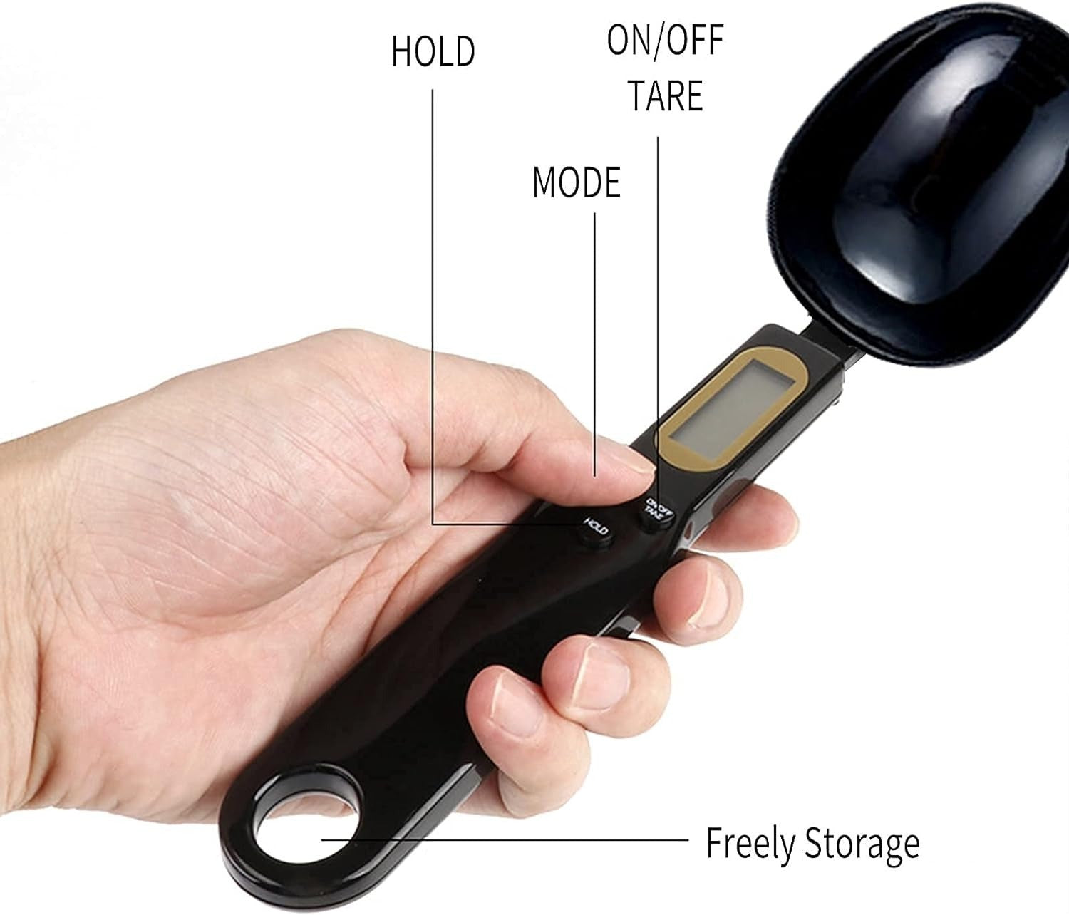 Digital Measuring Spoon Scale – Electronic Kitchen Weighing Spoon