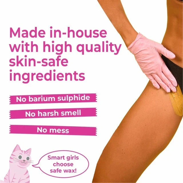 4-in-1 Turmeric Bikini Hair Removal Wax Powder Mask | Free Delivery