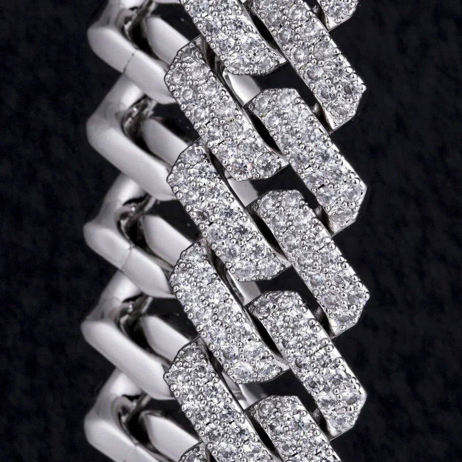 Iced out Braclet + Chain | With Free Delivery - My Store
